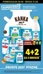 Gazetka promocyjna Delikatesy Centrum - NOWA GAZETKA Delikatesy Centrum od 19 sierpnia! 19-25.08.2024 - Gazetka - ważna od 25.08 do 25.08.2024 - strona 2 - produkty: Ser, Rum, Jogurt, Mleko