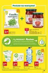Gazetka promocyjna Auchan - Gazetka Rewelacyjnie małe ceny Auchan Hipermarket - Gazetka - ważna od 11.01 do 11.01.2023 - strona 19 - produkty: Sos, Kawa mielona, Kawa, LANA, Margaryna, Woda, Kefir, Fa