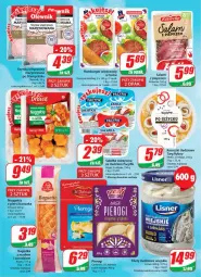 Gazetka promocyjna Dino - Gazetka - Gazetka - ważna od 24.01 do 24.01.2023 - strona 15 - produkty: Kurczak, Sałatka, Por, Salami, Szynka wieprzowa, Hamburger, Dega, Sałatka warzywna, Sałat, Szynka, Bagietka, Pieprz, Burger, Koreczki śledziowe, Lisner, LG, Fa