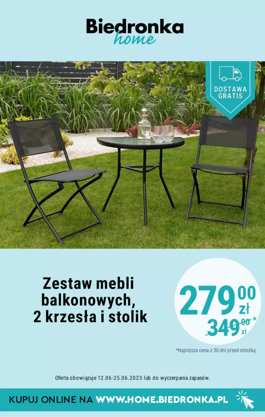 Gazetka promocyjna Biedronka - Biedronka Home - Gazetka - Biedronka.pl - ważna 12.06 do 25.06.2023 - strona 10 - produkty: Stolik