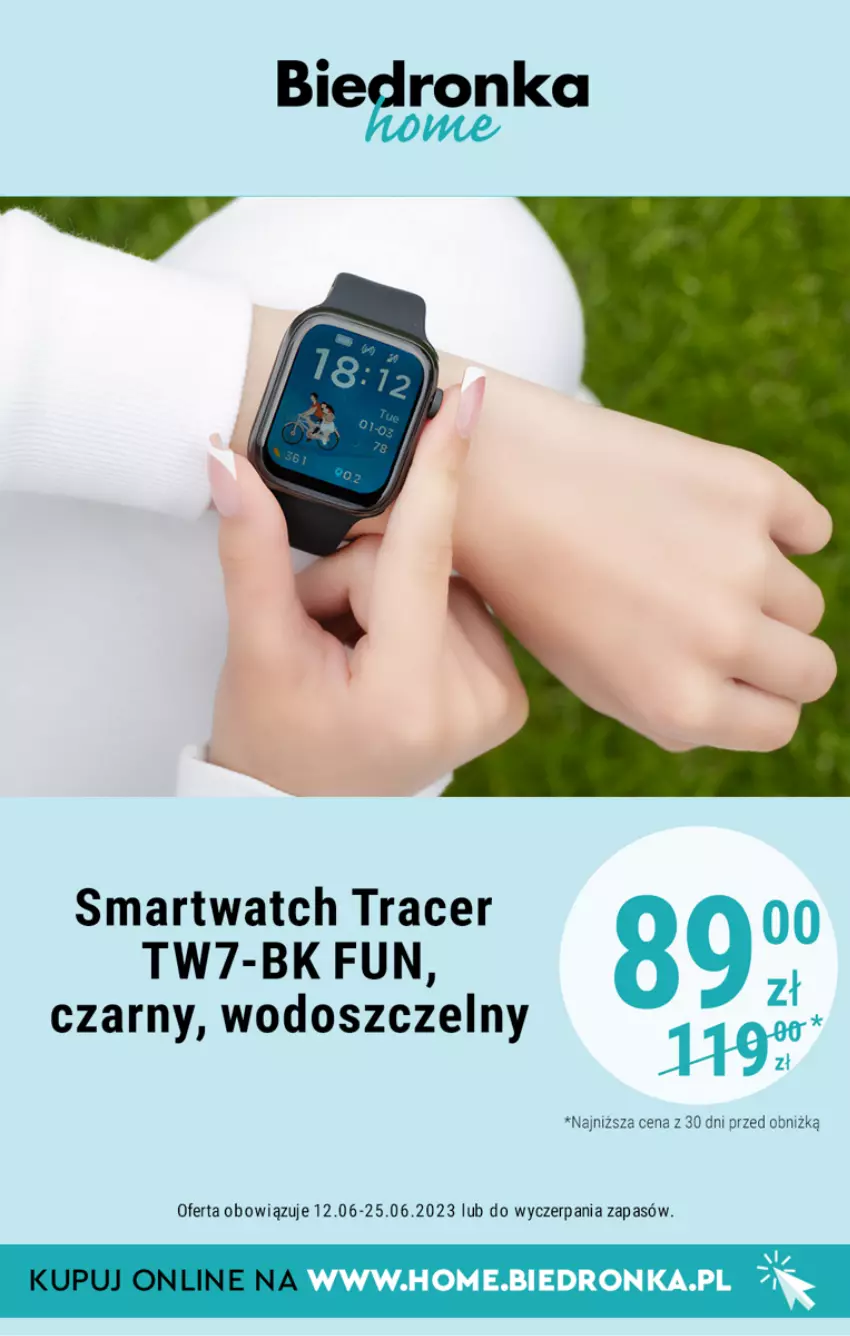 Gazetka promocyjna Biedronka - Biedronka Home - Gazetka - Biedronka.pl - ważna 12.06 do 25.06.2023 - strona 12 - produkty: Acer, Smartwatch