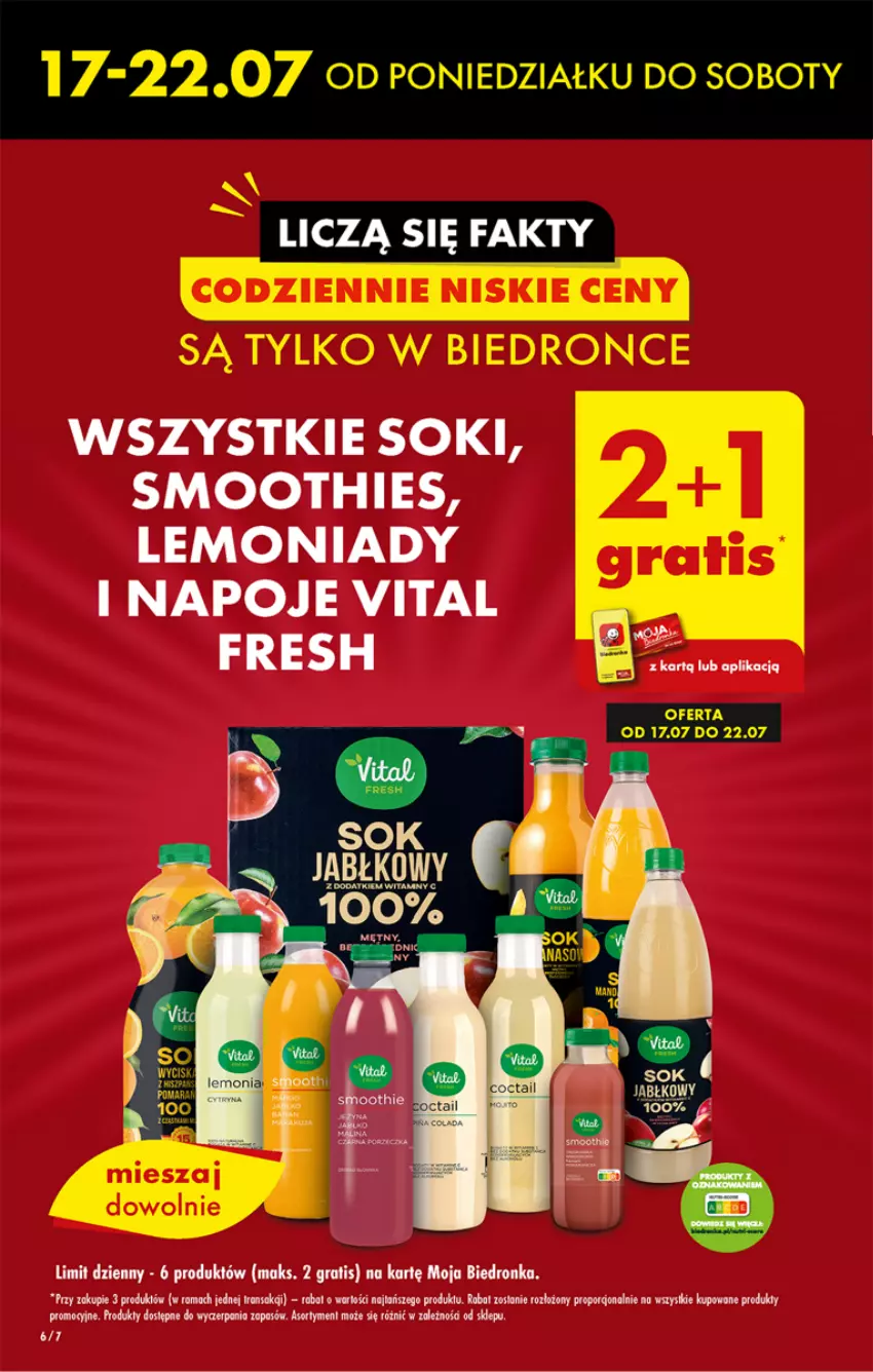 Gazetka promocyjna Biedronka - Od czwartku - ważna 20.07 do 26.07.2023 - strona 6 - produkty: Gra, LEGO, Napoje, Por, Rama, Robot, Smoothie, Sok