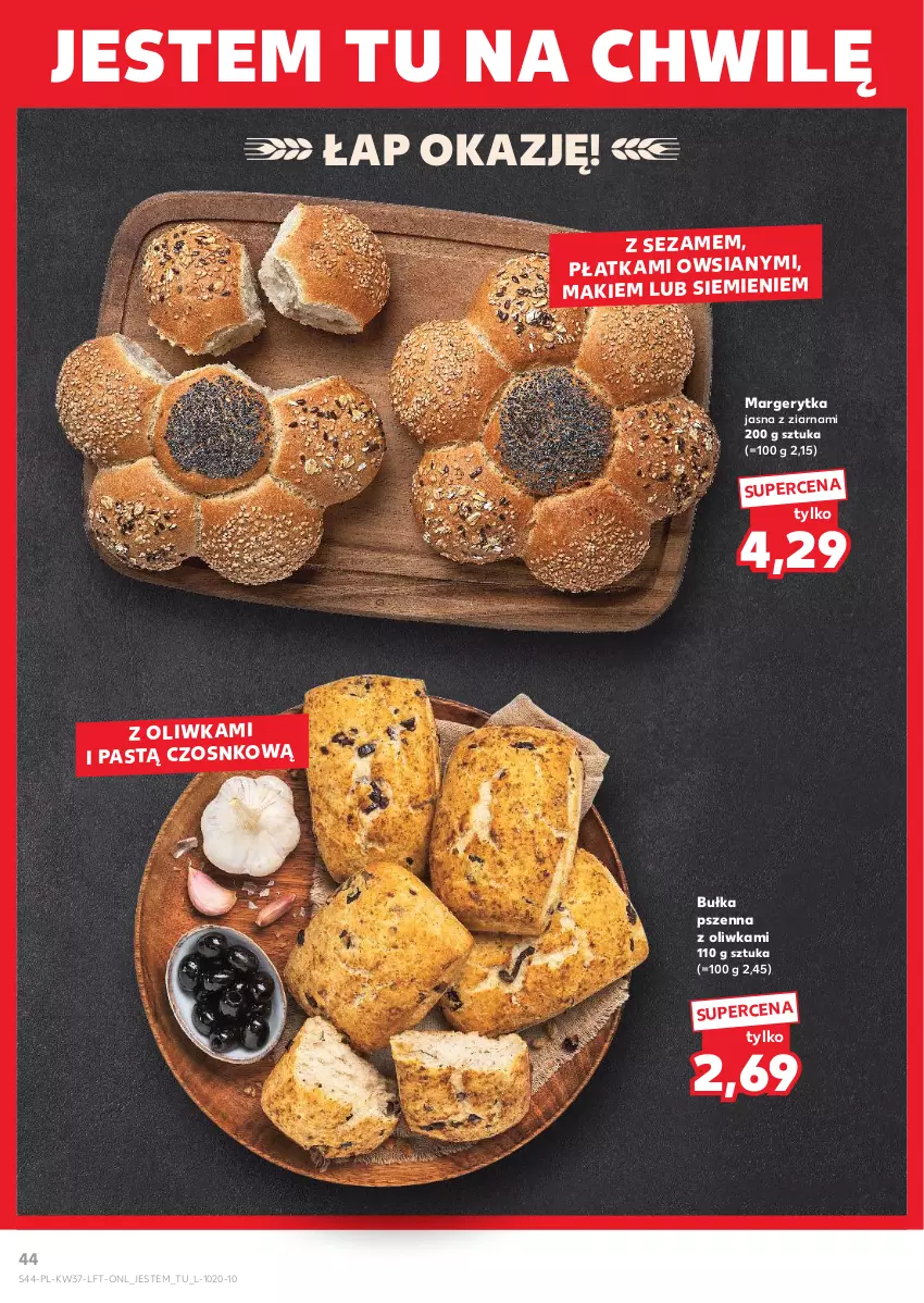 Gazetka promocyjna Kaufland - Gazetka tygodnia - ważna 12.09 do 18.09.2024 - strona 44 - produkty: Bułka, Sezam