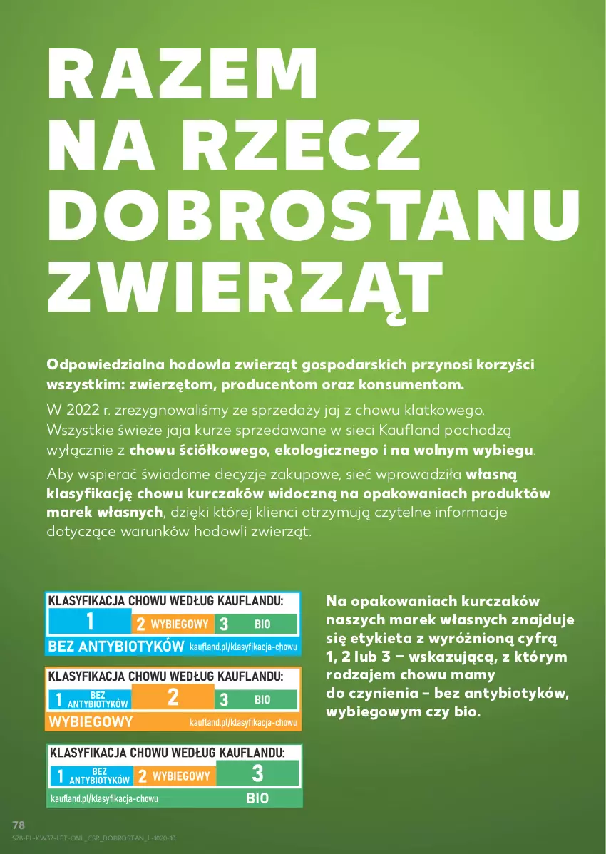 Gazetka promocyjna Kaufland - Gazetka tygodnia - ważna 12.09 do 18.09.2024 - strona 78 - produkty: Jaja, Kurczak