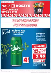 Gazetka promocyjna Kaufland - Gazetka tygodnia - Gazetka - ważna od 18.09 do 18.09.2024 - strona 70 - produkty: Piwa, Piwo, Sok, Gra, Rama, Kosz, Carlsberg