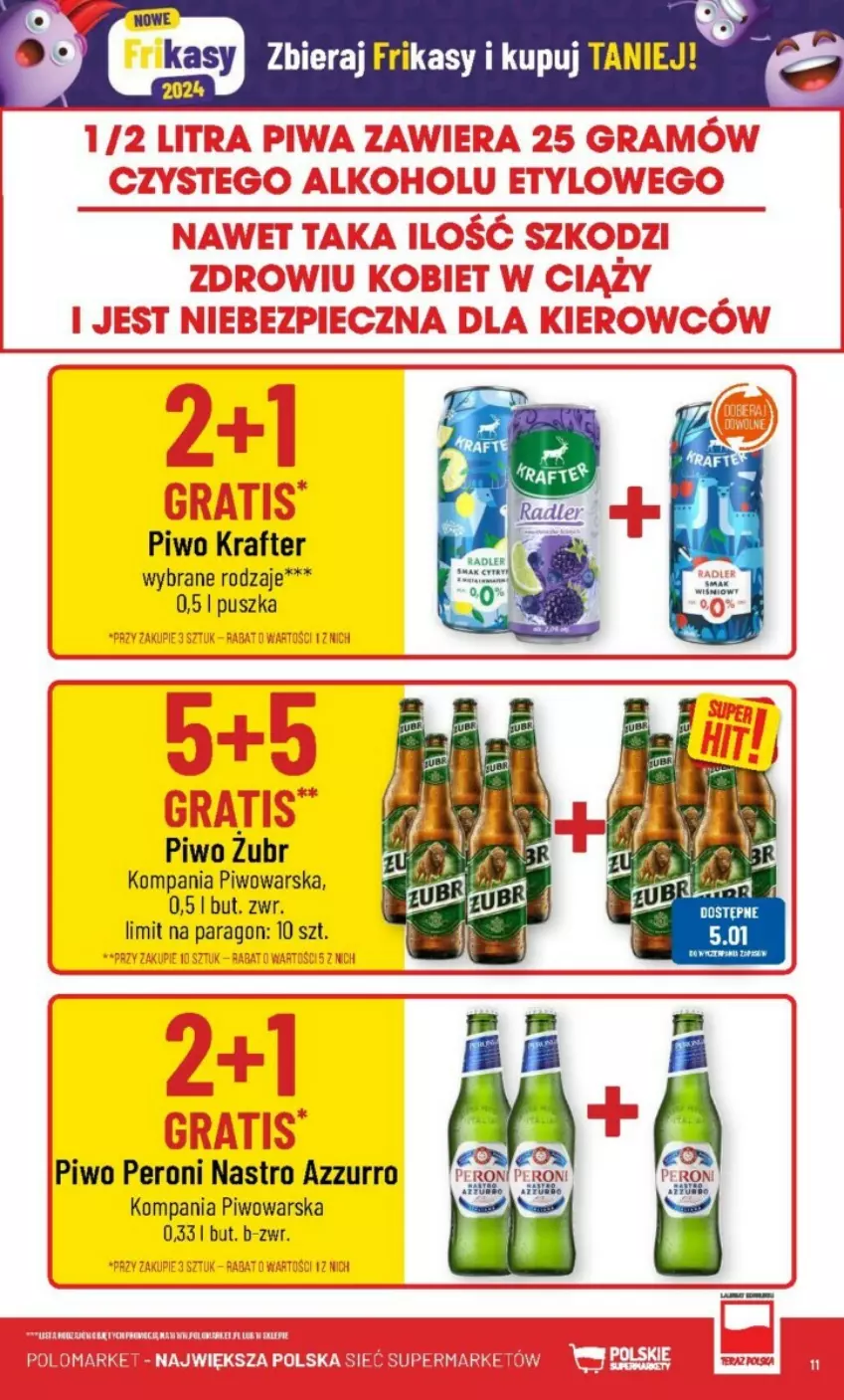 Gazetka promocyjna PoloMarket - ważna 02.01 do 09.01.2024 - strona 3 - produkty: Piwo