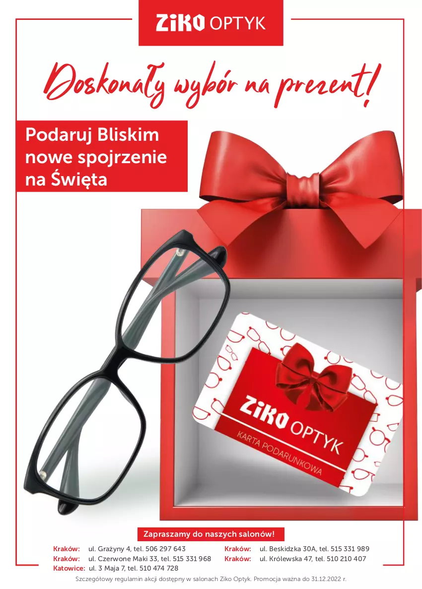 Gazetka promocyjna Ziko - Gazetka Ziko Dermo - ważna 01.12 do 28.12.2022 - strona 20 - produkty: Gra, O nas