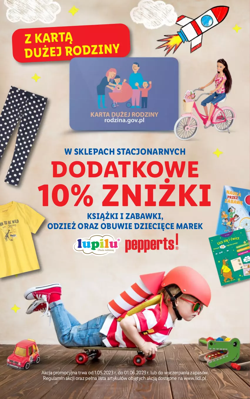 Gazetka promocyjna Lidl - GAZETKA - ważna 08.05 do 13.05.2023 - strona 17 - produkty: Dzieci, Obuwie