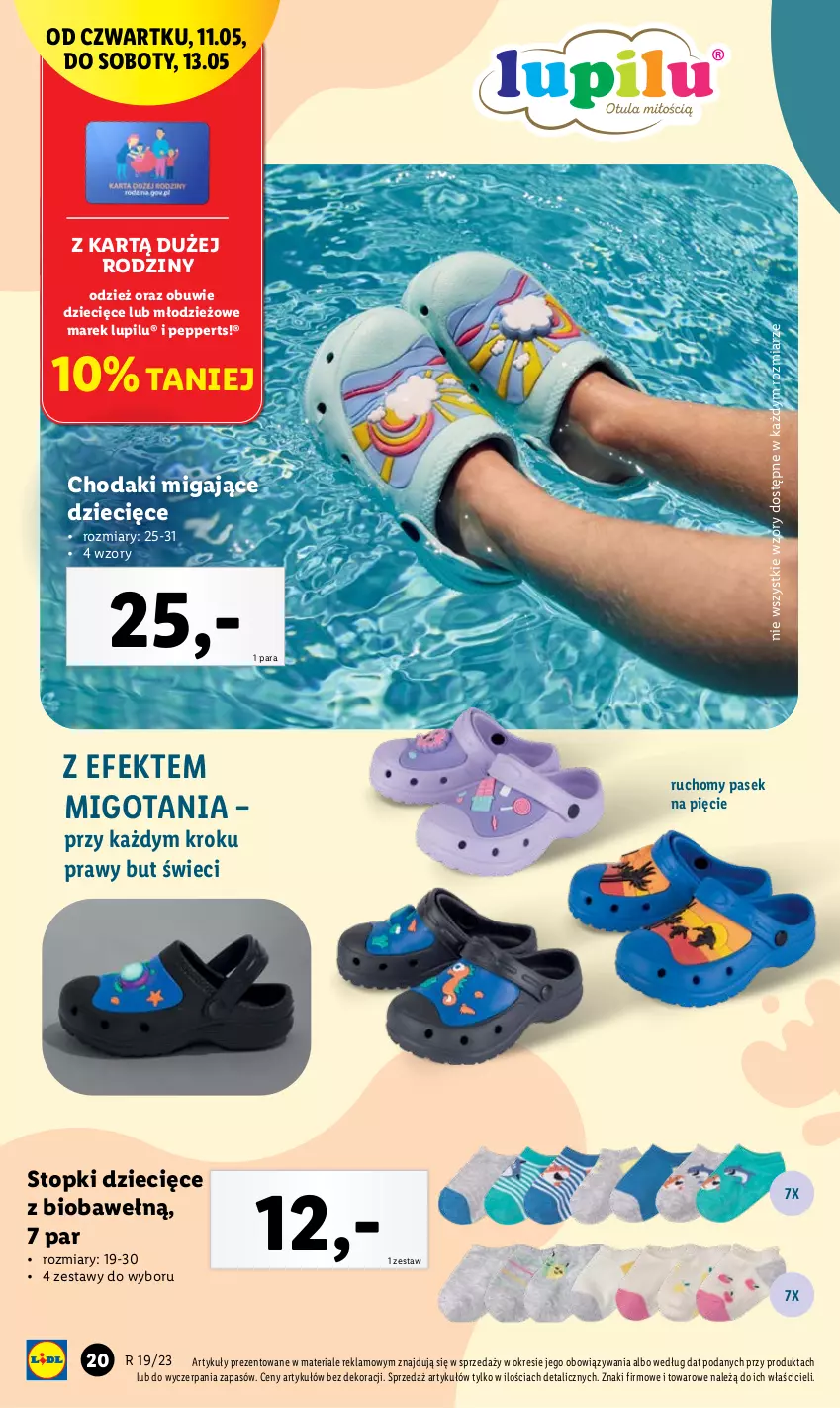 Gazetka promocyjna Lidl - GAZETKA - ważna 08.05 do 13.05.2023 - strona 28 - produkty: Dzieci, Obuwie, Pasek, Top