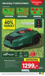 Gazetka promocyjna Lidl - GAZETKA - Gazetka - ważna od 13.05 do 13.05.2023 - strona 43 - produkty: Piec, Gra, Przewód, Kosz, Robot, Haczyk, Akumulator