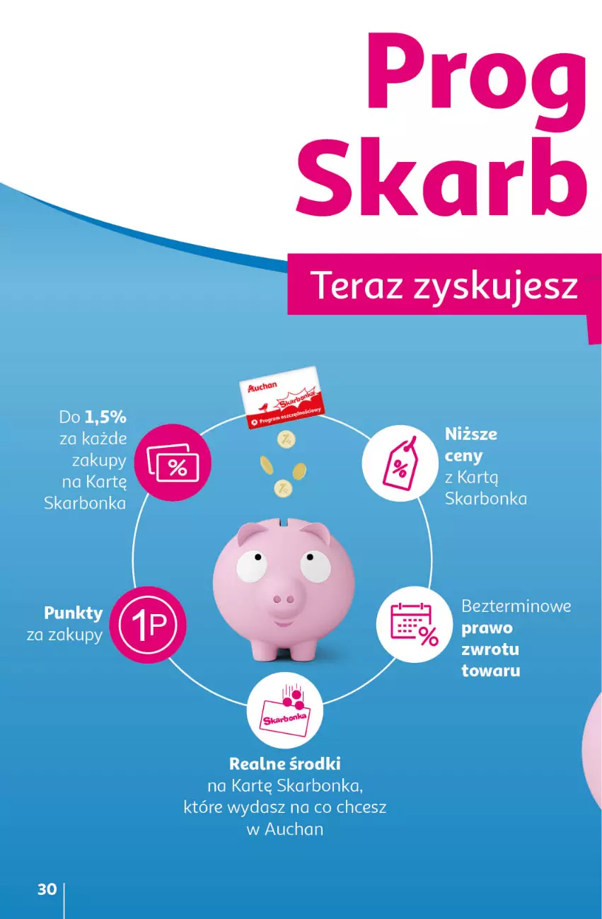 Gazetka promocyjna Auchan - Gazetka przeNISKIE CENY – PrzeWyborne produkty regionalne Hipermarkety - ważna 08.09 do 14.09.2022 - strona 30 - produkty: Tera