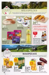 Gazetka promocyjna Auchan - Gazetka przeNISKIE CENY – PrzeWyborne produkty regionalne Hipermarkety - Gazetka - ważna od 14.09 do 14.09.2022 - strona 8 - produkty: Goplana, Piwo, Makaron, Ser, Gin, Twaróg, Chrupki, LANA, Fortuna, Piast, Solan, Galaretki, Olej rzepakowy, Chleb, Obraz, Gala, Olej, Kiełbasa, Bianka