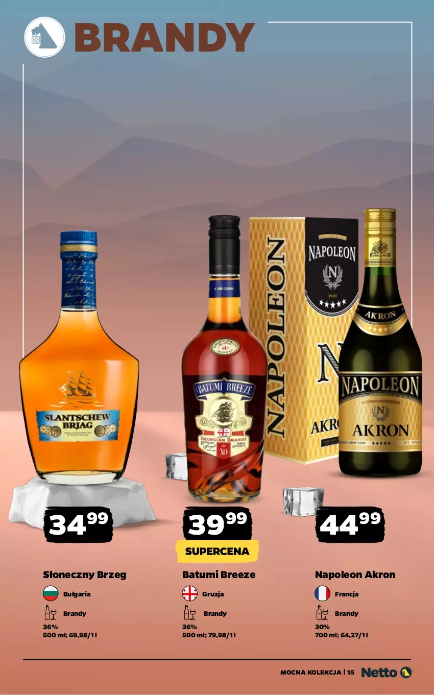Gazetka promocyjna Netto - Alkohole - Mocne - ważna 16.02 do 28.02.2026 - strona 15 - produkty: Brandy, Leon, Oleo