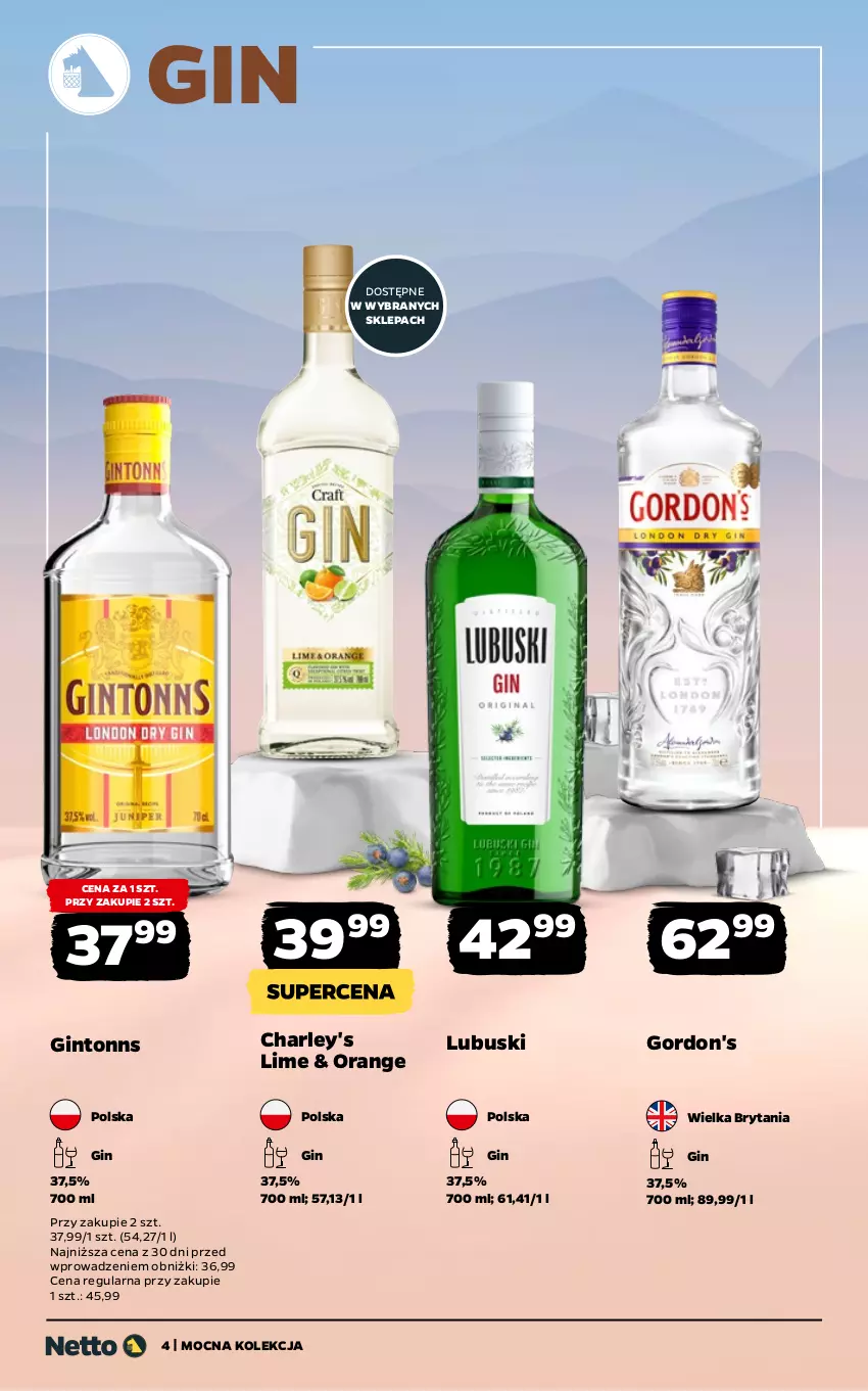 Gazetka promocyjna Netto - Alkohole - Mocne - ważna 16.02 do 28.02.2026 - strona 4 - produkty: Gin, Gordon's