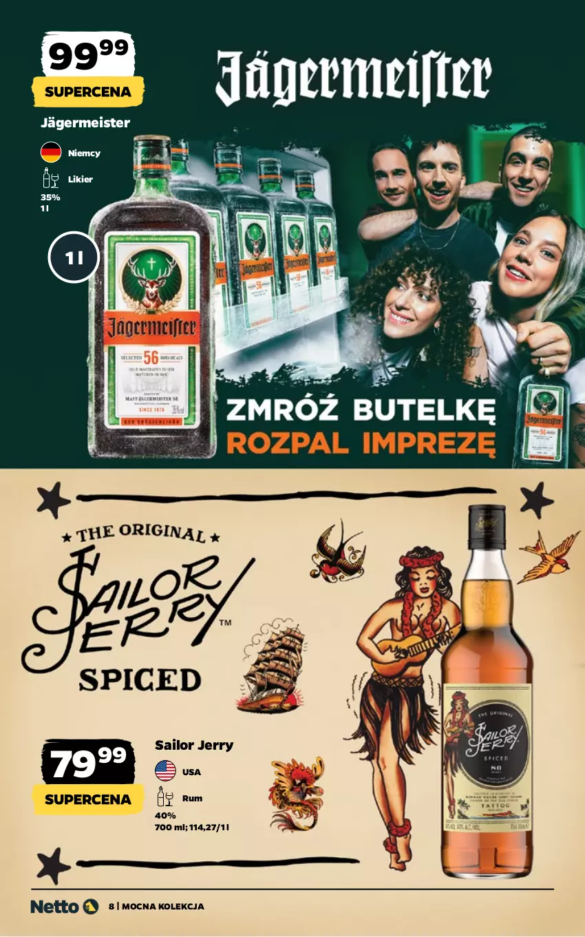 Gazetka promocyjna Netto - Alkohole - Mocne - ważna 16.02 do 28.02.2026 - strona 8 - produkty: Likier, Rum