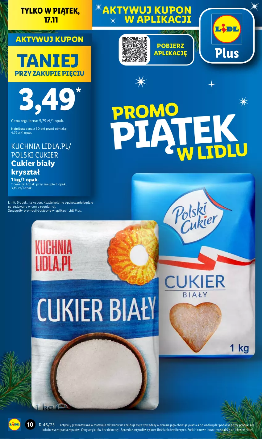 Gazetka promocyjna Lidl - GAZETKA - ważna 16.11 do 18.11.2023 - strona 16 - produkty: Cukier, Kuchnia, Olej