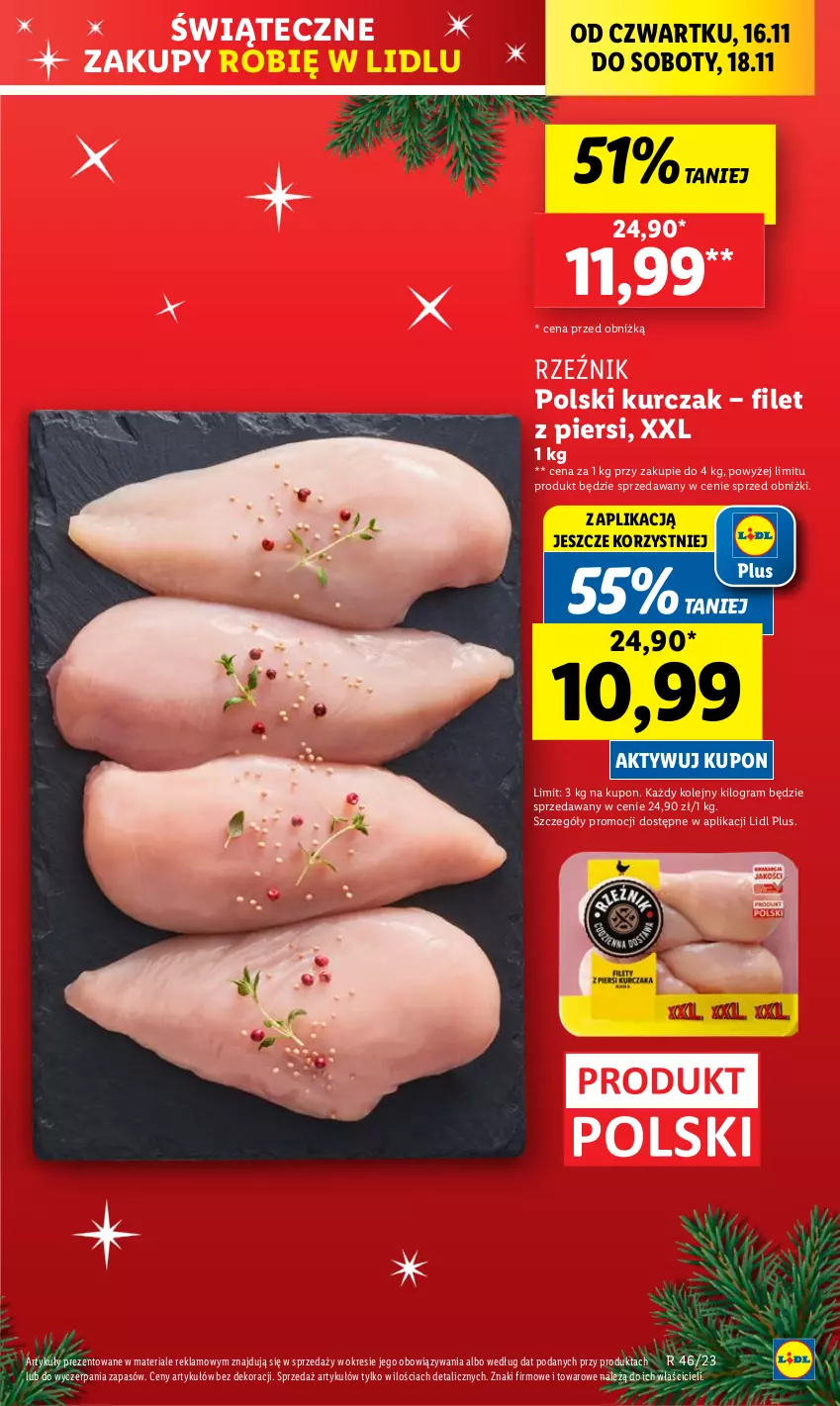 Gazetka promocyjna Lidl - GAZETKA - ważna 16.11 do 18.11.2023 - strona 7 - produkty: Gra, Kurczak, Olej