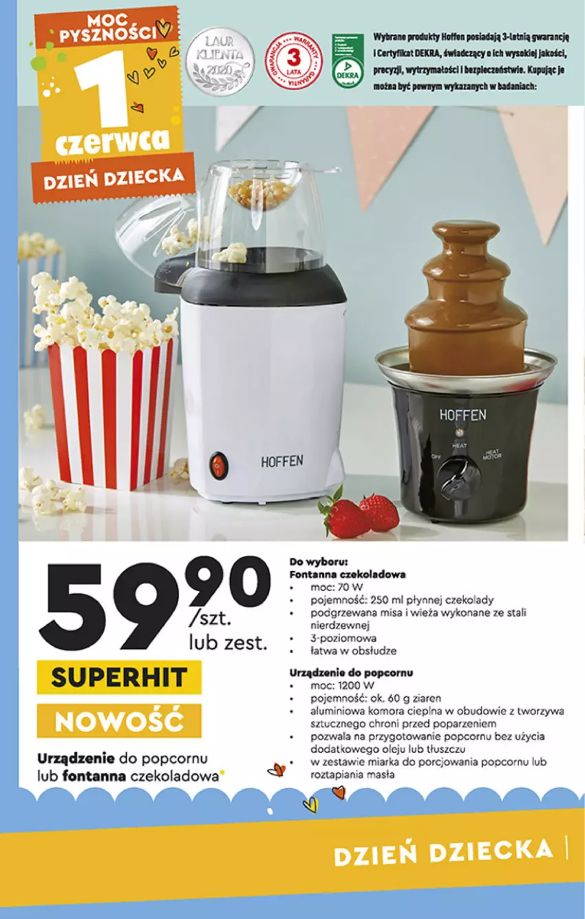 Gazetka promocyjna Biedronka - Okazje tygodnia - ważna 24.05 do 06.06.2021 - strona 34 - produkty: Miarka, Olej, Piec, Popcorn, Por, Sok