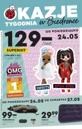 Gazetka promocyjna Biedronka - Okazje tygodnia - Gazetka - ważna od 06.06 do 06.06.2021 - strona 1 - produkty: L.O.L., Materac, Tera, , Szlifierka