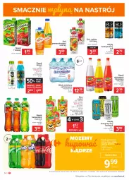 Gazetka promocyjna Carrefour - Gazetka Market - Gazetka - ważna od 31.01 do 31.01.2021 - strona 14 - produkty: Sok pomarańczowy, Sok, Mus, Napój energetyczny, Kosz, Coca-Cola, LANA, Fortuna, Oranżada, Hellena, Napój gazowany, Tymbark, Fanta, Kubuś, Woda, Sprite, Napój, Nektar, Hortex, Fa