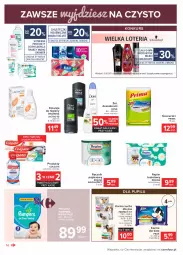 Gazetka promocyjna Carrefour - Gazetka Market - Gazetka - ważna od 31.01 do 31.01.2021 - strona 16 - produkty: Emulsja, Rum, Gin, Pampers, Papier, Lactacyd, Pieluchy, Dezodorant, Kosz, Schwarzkopf, Papier toaletowy, Velvet, Dove, Ręcznik, Rolki, Prima, Chusteczki, Garnier, Felix, Colgate, LG