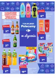 Gazetka promocyjna Carrefour - Gazetka Market - Gazetka - ważna od 31.01 do 31.01.2021 - strona 21 - produkty: Piwa, Piwo, Elseve, Gra, Namysłów, Kasztelan, Bref, Kostka do wc, Tymbark, Szampon, Napój niegazowany, Bryza, Kapsułki do prania, Napój, Fa