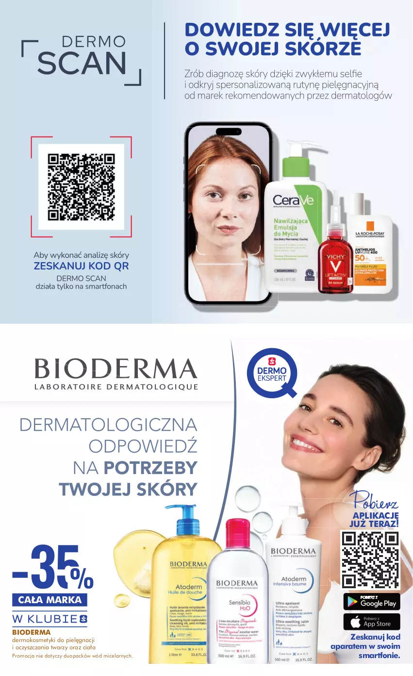 Gazetka promocyjna Super Pharm - Gazetka - ważna 12.12 do 26.12.2023 - strona 19 - produkty: Bioderma, Kosmetyki do pielęgnacji, Smartfon, Tera