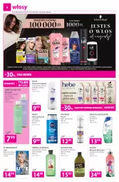 Gazetka promocyjna Hebe - Gazetka - Gazetka - ważna od 12.01 do 12.01.2022 - strona 6 - produkty: Nature Box, Pantene, Schwarzkopf, Hebe Cosmetics, Dove, Szampon, Lakier do włosów, Odżywka, Nivea, Lakier, Farba do włosów, Fa