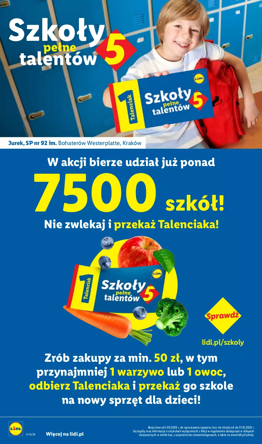 Gazetka promocyjna Lidl - Gazetka ważna od 1.10 do 3.10 - ważna 01.10 do 03.10.2026 - strona 24 - produkty: Dzieci