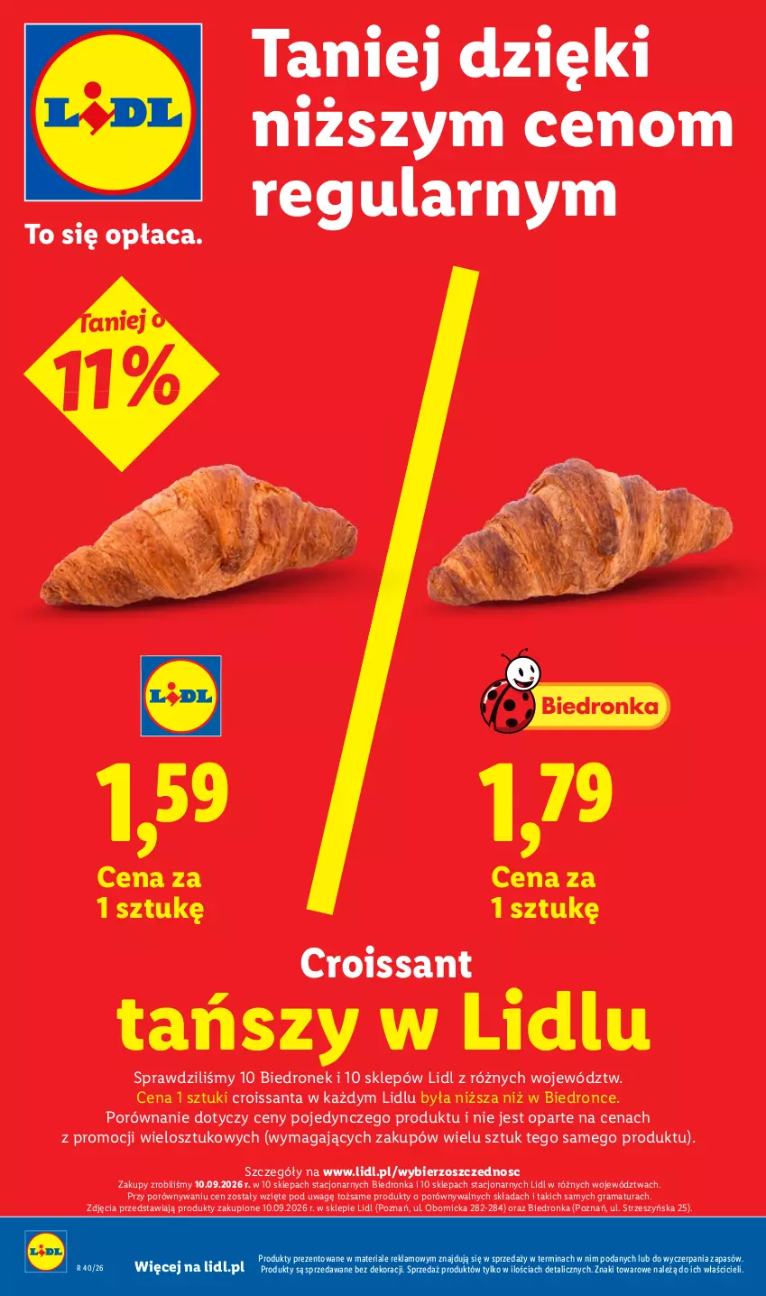 Gazetka promocyjna Lidl - Gazetka ważna od 1.10 do 3.10 - ważna 01.10 do 03.10.2026 - strona 30 - produkty: Croissant, Gra, Por, Rama
