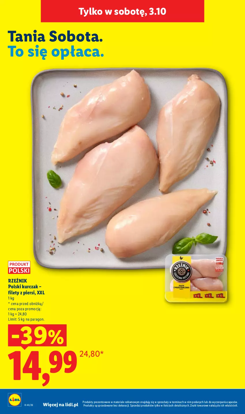 Gazetka promocyjna Lidl - Gazetka ważna od 1.10 do 3.10 - ważna 01.10 do 03.10.2026 - strona 4 - produkty: Kurczak