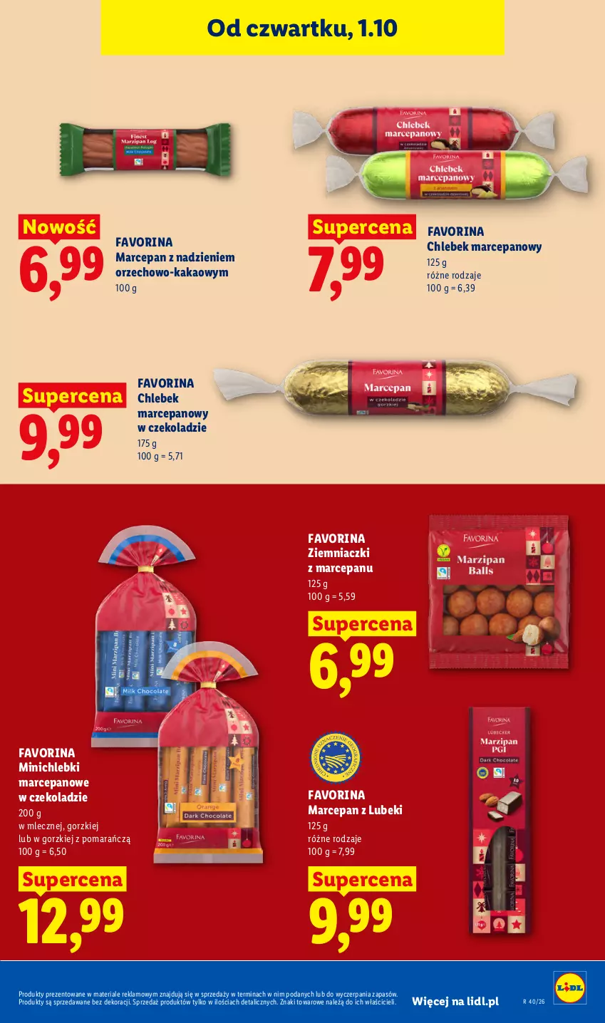 Gazetka promocyjna Lidl - Gazetka ważna od 1.10 do 3.10 - ważna 01.10 do 03.10.2026 - strona 71 - produkty: Chleb, Fa, Kakao