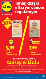 Gazetka promocyjna Lidl - Gazetka ważna od 1.10 do 3.10 - Gazetka - ważna od 03.10 do 03.10.2026 - strona 35 - produkty: Pierogi, Por, Gra, Rama