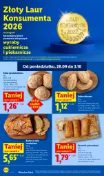 Gazetka promocyjna Lidl - Gazetka ważna od 1.10 do 3.10 - Gazetka - ważna od 03.10 do 03.10.2026 - strona 52 - produkty: Piec, Pasztecik z pieczarkami, Sok, Cukier, Rust, Laur, Pieczarka, Bułka