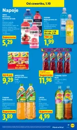 Gazetka promocyjna Lidl - Gazetka ważna od 1.10 do 3.10 - Gazetka - ważna od 03.10 do 03.10.2026 - strona 81 - produkty: Sok, Por, Lemoniada, Ice tea, Napoje, Leon, Lipton, Sport, Tymbark, Oshee, Arbuz, Woda, Wino, Herbata, Gres, Mango, Napój, Psi Patrol, Magnez, Grejpfrut, Hortex
