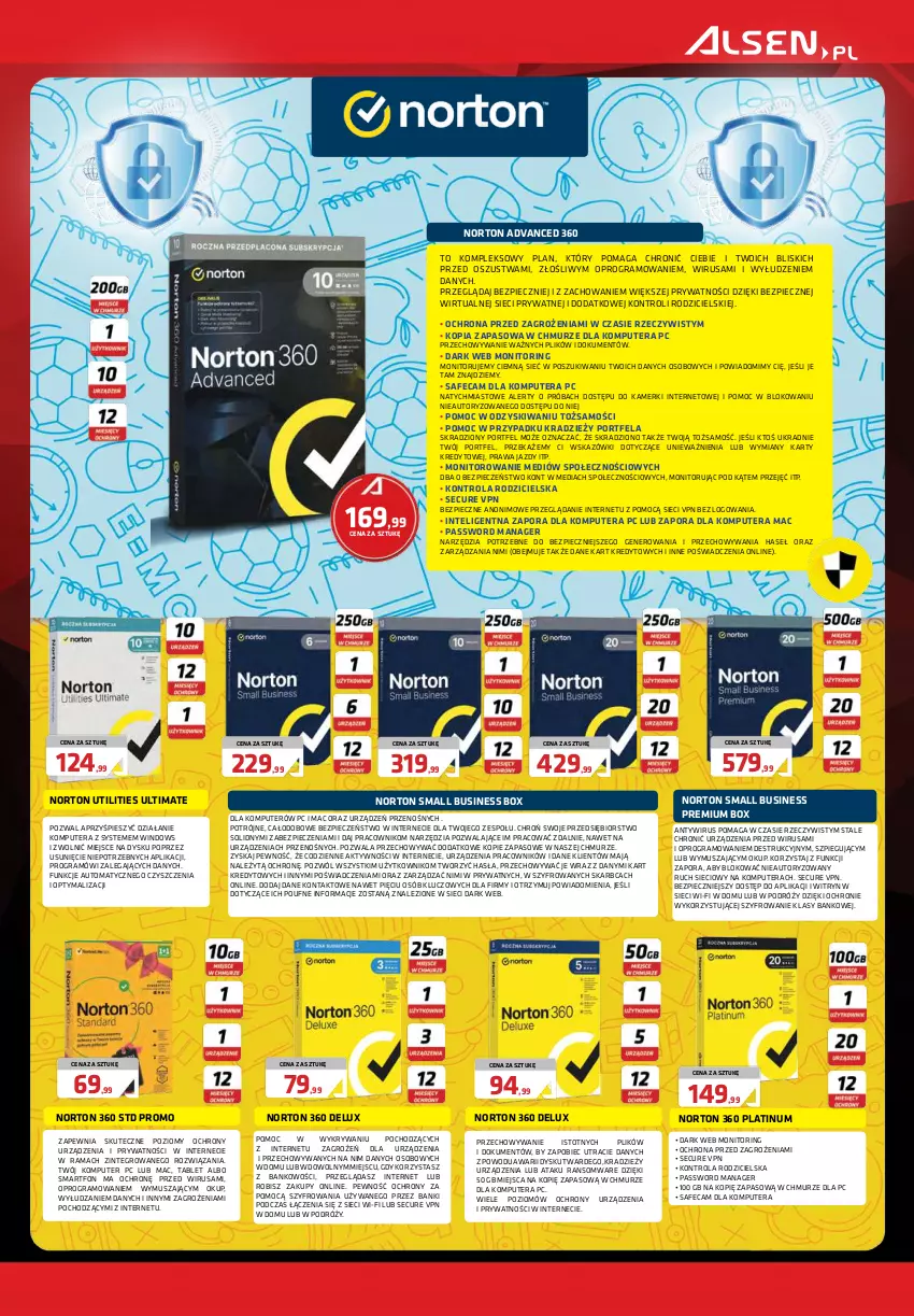 Gazetka promocyjna Alsen - Gazetka Alsen - ważna 01.09 do 30.09.2025 - strona 5 - produkty: Gra, Intel, Komputer, Monitor, Mus, Piec, Por, Rama, Smartfon, Tablet, Tera