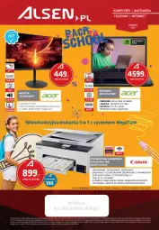 Gazetka promocyjna Alsen - Gazetka Alsen - Gazetka - ważna od 30.09 do 30.09.2025 - strona 1 - produkty: Piec, Por, Gra, Telefon, Notebook, Klawiatura, Atramentowe urządzenie wielofunkcyjne, LANA, Urządzenie wielofunkcyjne, Procesor, Drukarki, Drukarka, Monitor, Komputer, Canon, Komputery, Intel, Grafika
