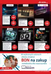 Gazetka promocyjna Alsen - Gazetka Alsen - Gazetka - ważna od 30.09 do 30.09.2025 - strona 8 - produkty: Sok, Ser, Por, Mop, Gra, Lack, Silan, Kontroler, Router, Procesor, Szyna, LG, Fa
