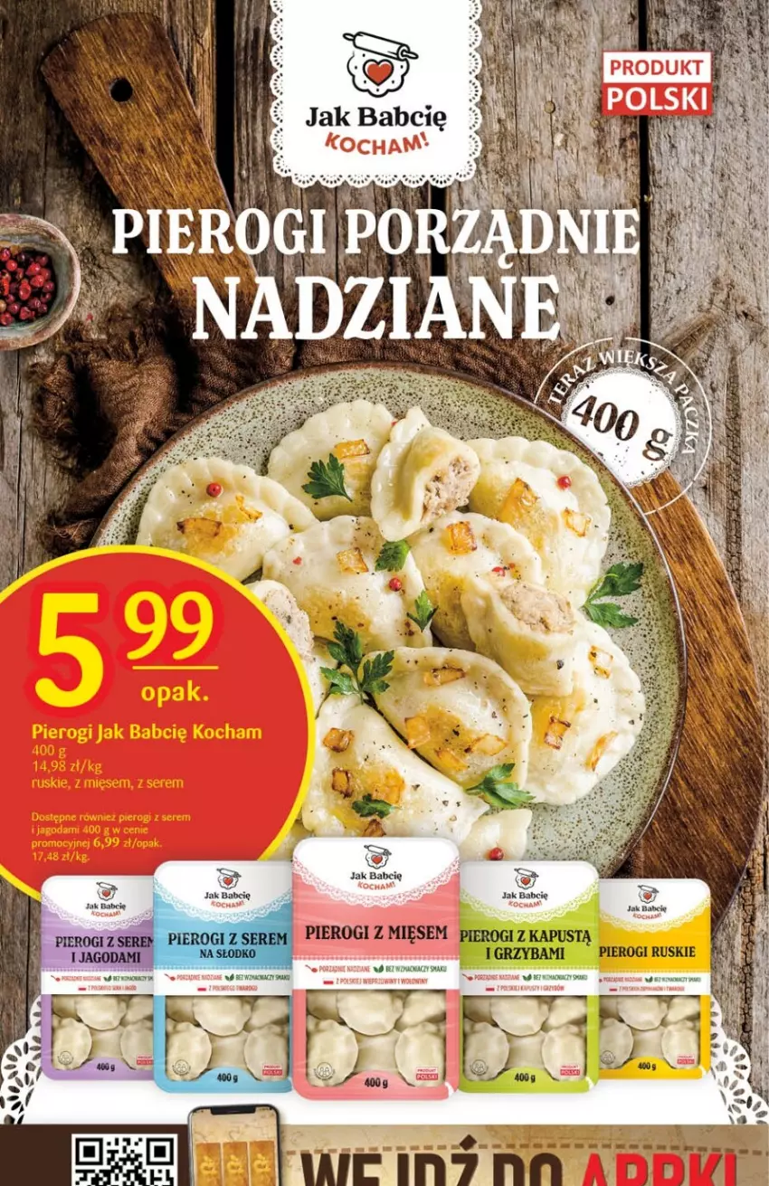 Gazetka promocyjna Delikatesy Centrum - Gazetka DC40 - ważna 13.10 do 19.10.2022 - strona 20 - produkty: Pierogi