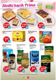 Gazetka promocyjna Prim Market - Gazetka - ważna od 10.11 do 10.11.2021 - strona 11 - produkty: Kawa rozpuszczalna, Sok, Gra, Kawa ziarnista, Saga, Kawa mielona, Kawa, Lipton, Jacobs, Herbata