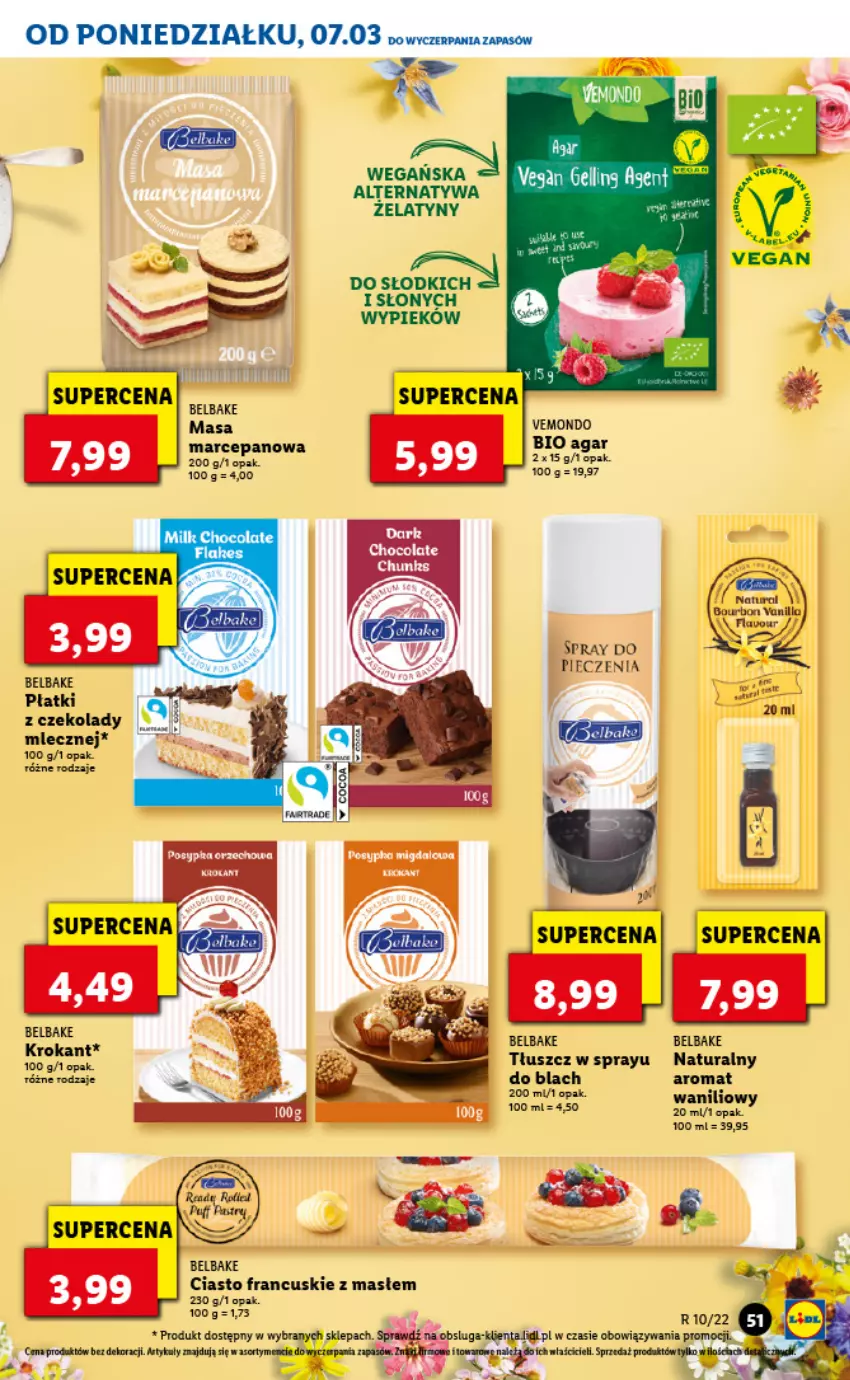 Gazetka promocyjna Lidl - GAZETKA - ważna 07.03 do 09.03.2022 - strona 51 - produkty: Ciasto francuskie, Piec