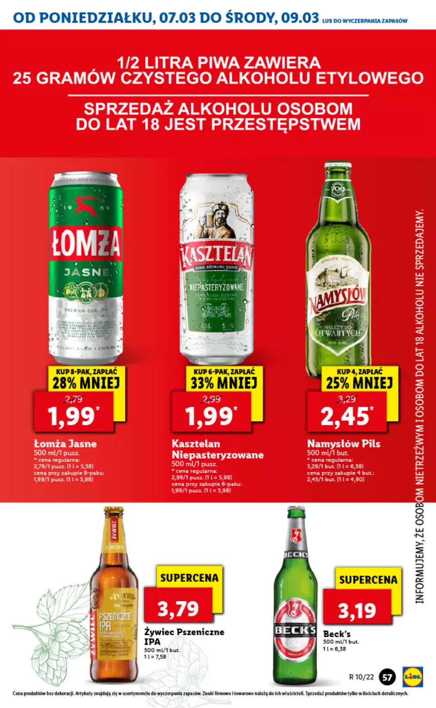 Gazetka promocyjna Lidl - GAZETKA - ważna 07.03 do 09.03.2022 - strona 57 - produkty: Fa