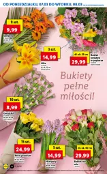 Gazetka promocyjna Lidl - GAZETKA - Gazetka - ważna od 09.03 do 09.03.2022 - strona 4 - produkty: Hiacynt, Papier, Bukiet