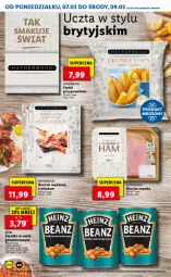 Gazetka promocyjna Lidl - GAZETKA - Gazetka - ważna od 09.03 do 09.03.2022 - strona 40 - produkty: Sos, Szynka, Boczek, Frytki, Heinz, Fa