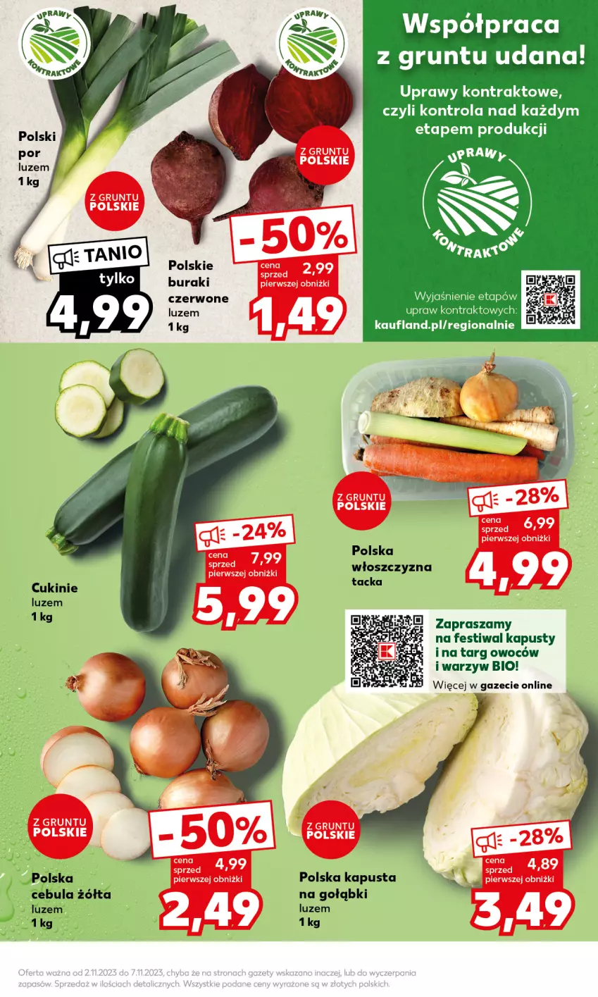 Gazetka promocyjna Kaufland - Mocny Start - ważna 06.11 do 07.11.2023 - strona 12 - produkty: Buraki, Cebula, Grunt