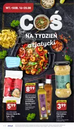 Gazetka promocyjna Aldi - Katalog spożywczy - Gazetka - ważna od 20.08 do 20.08.2022 - strona 16 - produkty: Makaron, Olej sezamowy, Kawa, Pędy bambusa, Sałat, Sezam, Makaron chiński, Olej