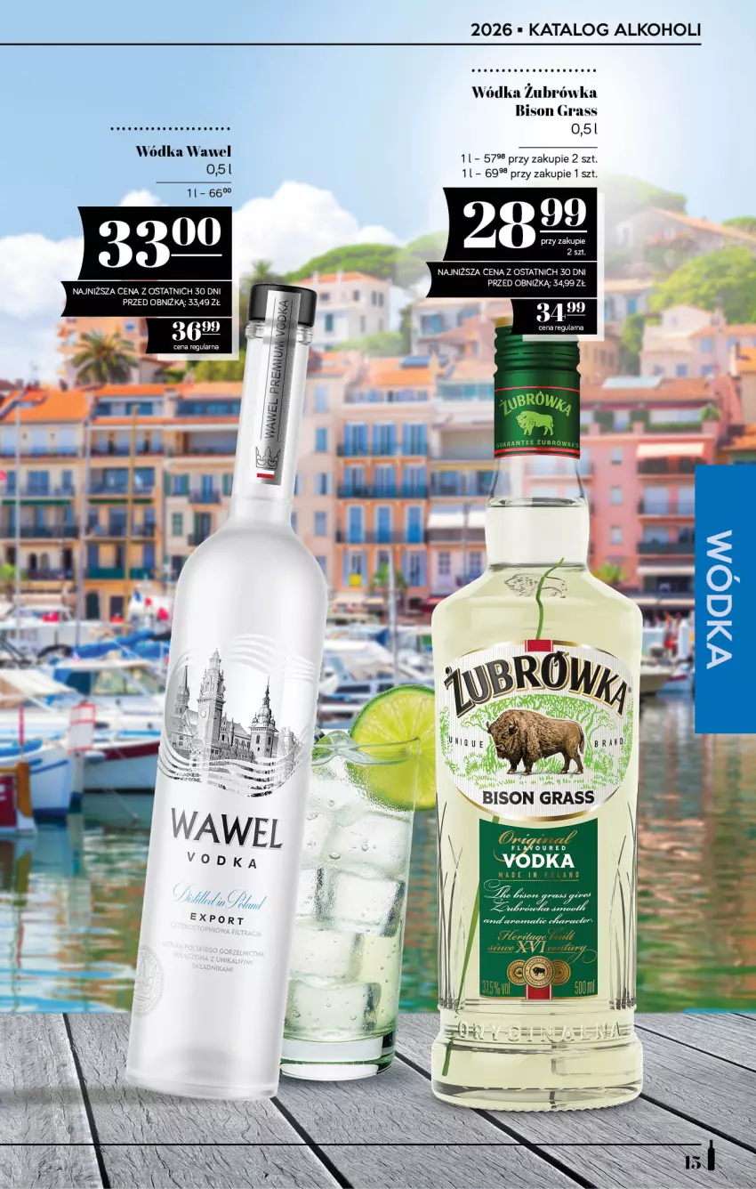 Gazetka promocyjna PoloMarket - Katalog alkoholi 11/2026 - ważna 18.06 do 01.07.2026 - strona 15 - produkty: Fa, Gra, Wawel, Wódka