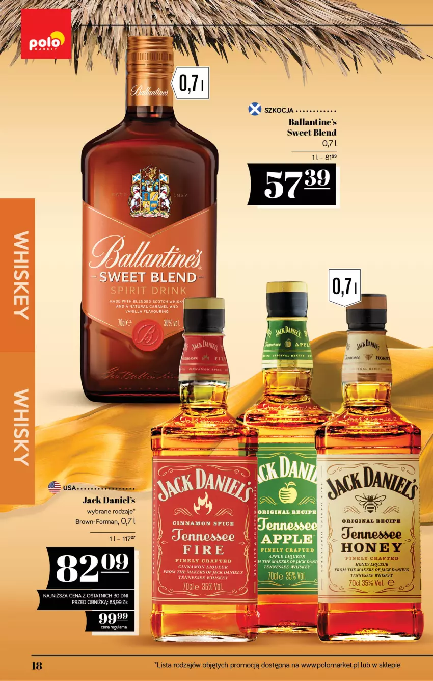 Gazetka promocyjna PoloMarket - Katalog alkoholi 11/2026 - ważna 18.06 do 01.07.2026 - strona 18 - produkty: Koc, Noż, Whiskey