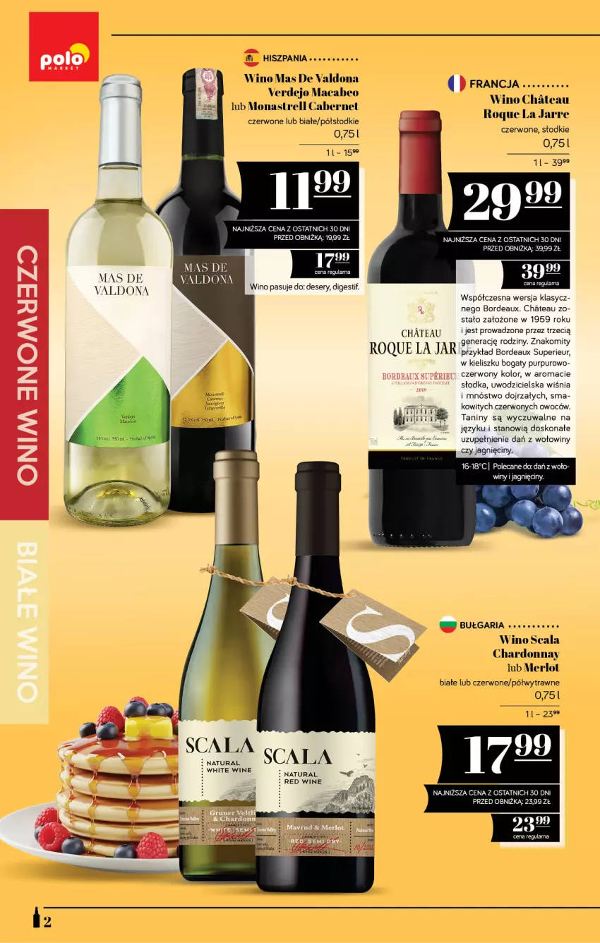 Gazetka promocyjna PoloMarket - Katalog alkoholi 11/2026 - ważna 18.06 do 01.07.2026 - strona 2 - produkty: Bordeaux, Deser, Fa, Pur, Ser, Wino