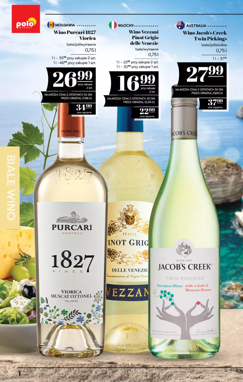 Gazetka promocyjna PoloMarket - Katalog alkoholi 11/2026 - ważna 18.06 do 01.07.2026 - strona 4 - produkty: Dell, Jacobs, Mus, Odol, Pinot Grigio, Pur, Wino